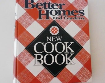 Cookbook Better Homes and Gardens 1996 NEW Cook Book 5 ring tabbed index like new Vintage Cookbook