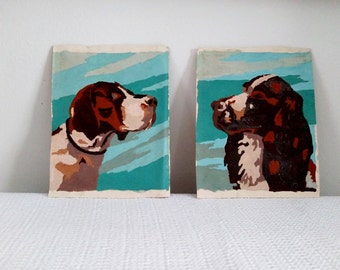 dog paint by number etsy