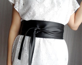 Cintura In Pelle Nera Per Kilt Con Motivo Manx A 3 Gambe - 3