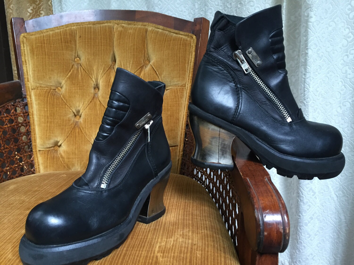 destroy platform cowboy boots