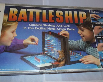 Vintage 1984 Battleship Milton Bradley Complete Ships Naval War Vintage 1984 Battleship Milton Bradley Complete Ships Naval War
