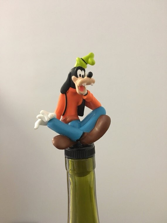 GOOFY WINE STOPPER Goofy Wine Gift Cartoon Wine Stopper