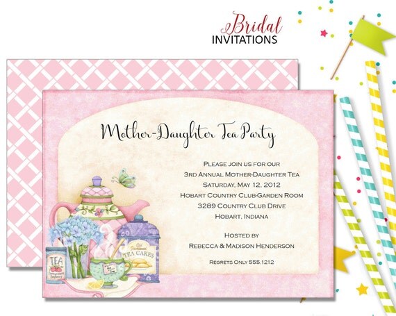 Addressing Bridal Shower Invitations To Mother And Daughter 3