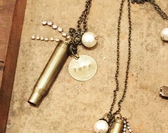 Custom Bullet Necklace, customized bullets, country girl, custom bullet jewelry, personalized bullets, initial bullets, bullet necklace