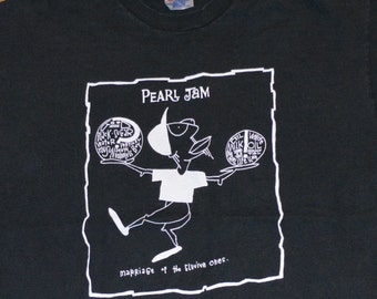 1993 PEARL JAM vintage concert tour rare original grunge rock t-shirt X-Large (XL) Eddie Vedder 1990s 90s tee tshirt GiFT Mookie Blaylock