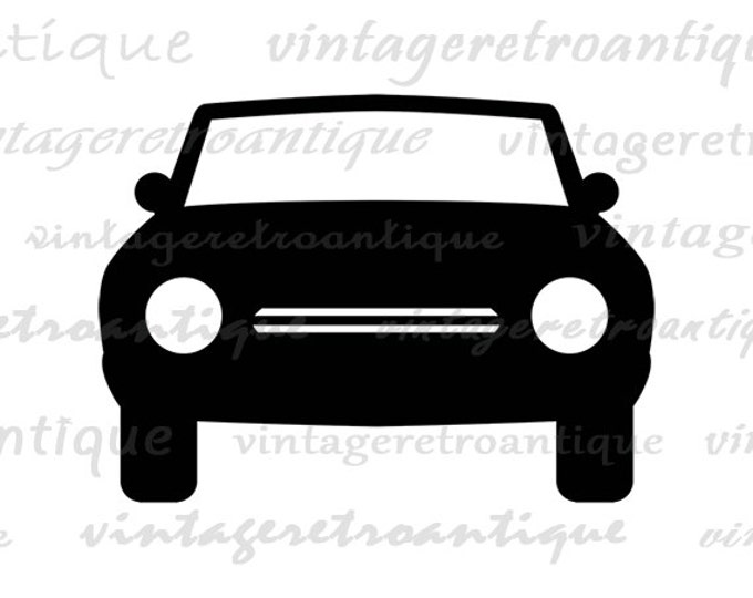 Printable Digital Classic Car Image Download Retro Car Graphic Illustration Vintage Clip Art Jpg Png Eps HQ 300dpi No.3956