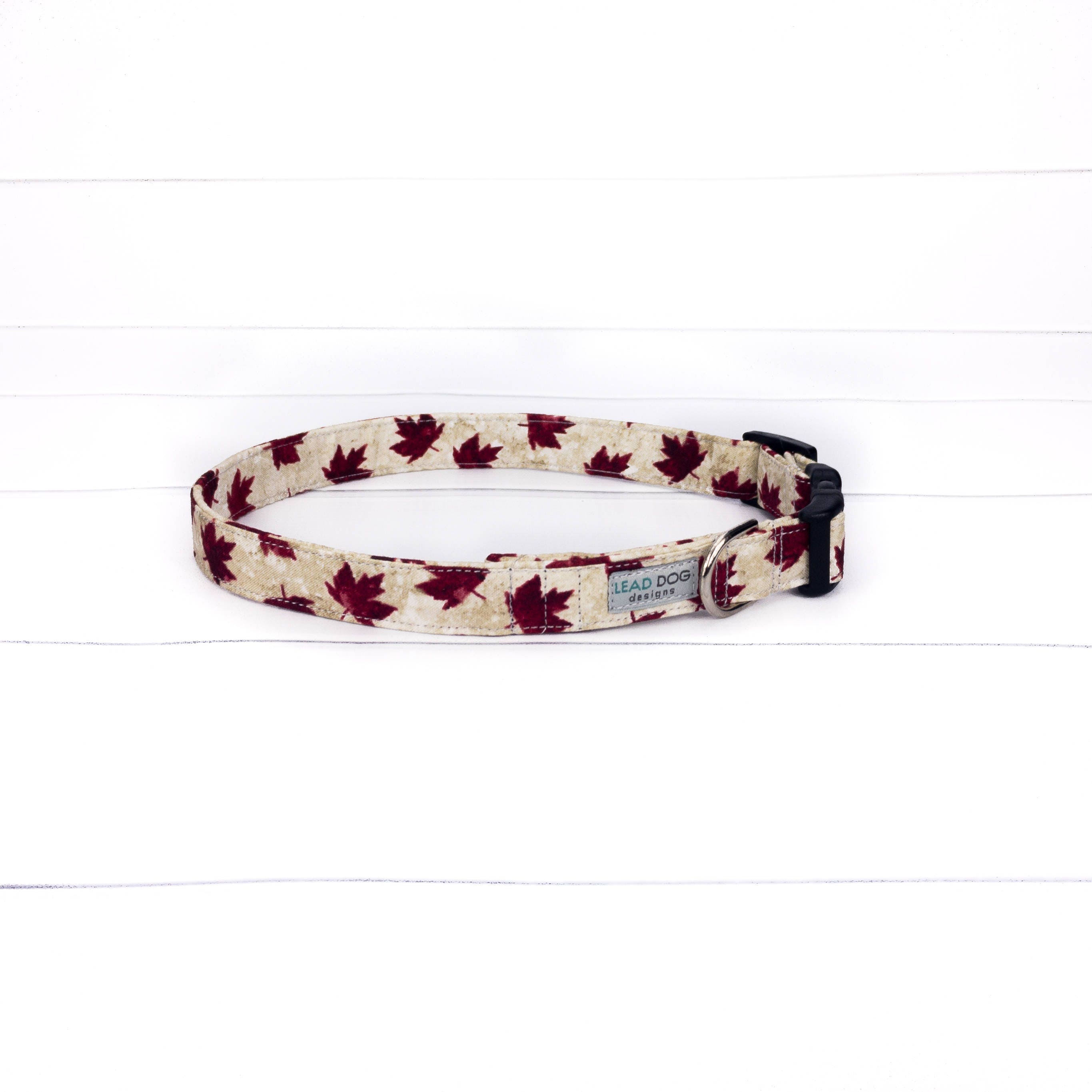 Patriotic Dog Collar maple Leaf Dog Collar Canadian Collar