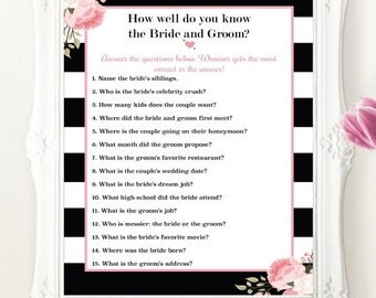 Wedding trivia | Etsy