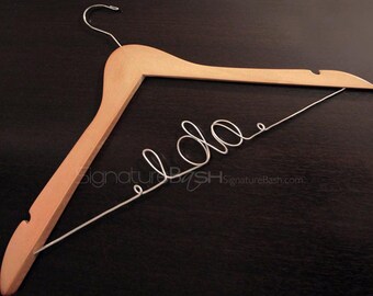 Bridal Hanger / Wedding Hanger BLOW-OUT / Custom Bridal Hanger / Personalized Wedding Hanger / Personalized Bridal Gift