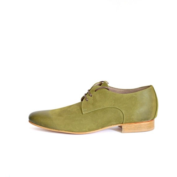 olive green shoe paint