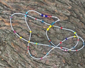 Multi-Colour Waist Beads - Waist Beads - Multi-Colour Waist Chains - Boho Waist Chains - African Waist Beads