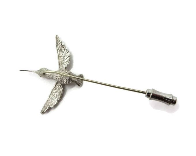 Vintage Sterling Silver Bird Stick Pin