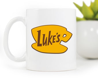 Funny Coffee Mug,Lukes Mug,Luke's Diner mug,Gilmore Girls mug,Luke's Mug,cute coffee mug,Blue Fox Gifts MUG-077