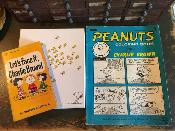 Peanuts Charlie Brown Snoopy Book Vintage