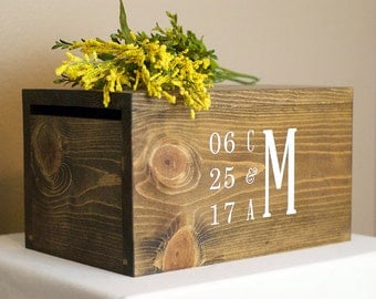 Wedding Card Box, Card Box, Money Box, rustic card box, card box, wood card box, wedding box, wedding card holder, luxury wedding card box