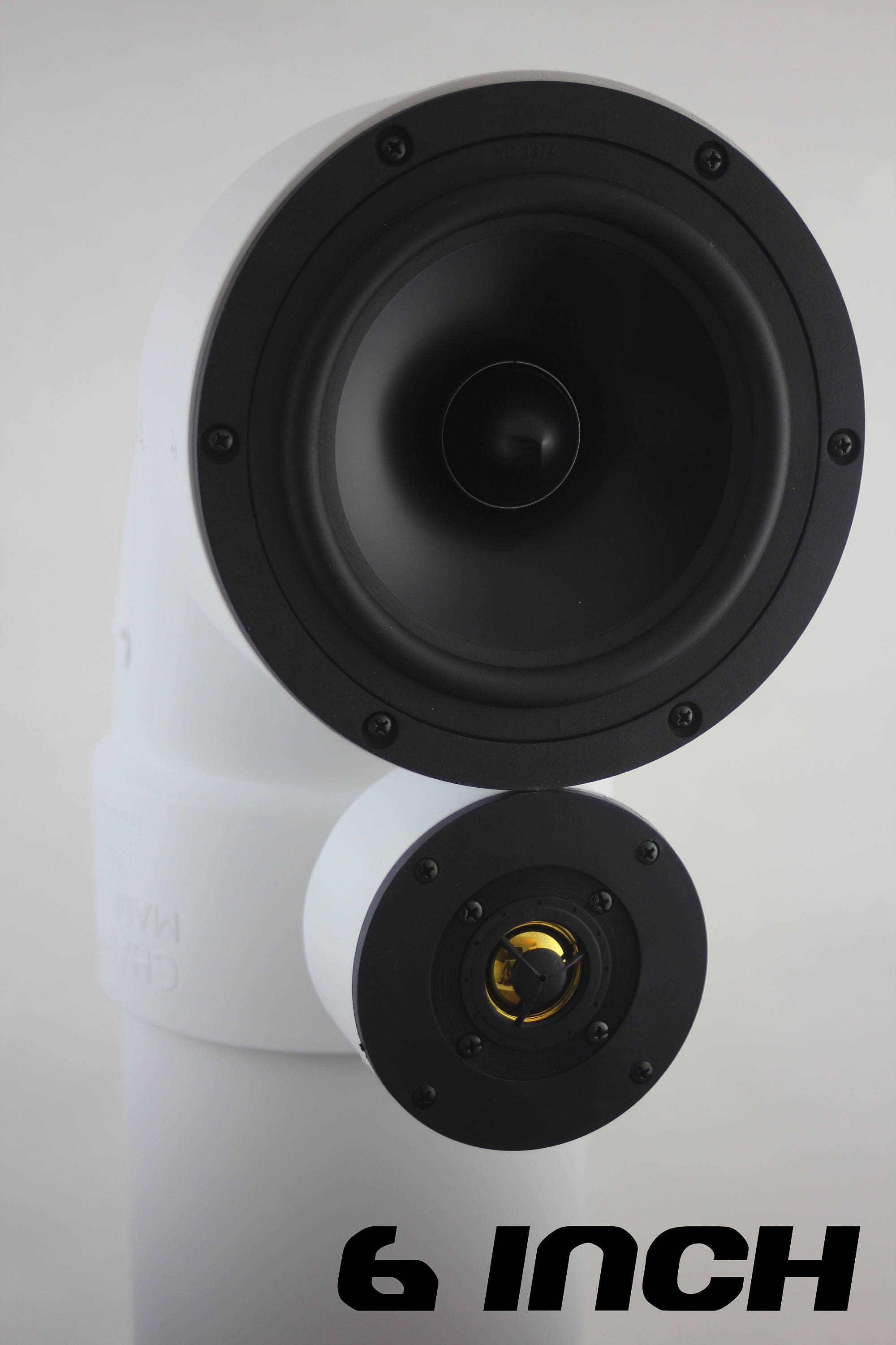 Custom Speakers PVC pipe sewer speakers that sound great