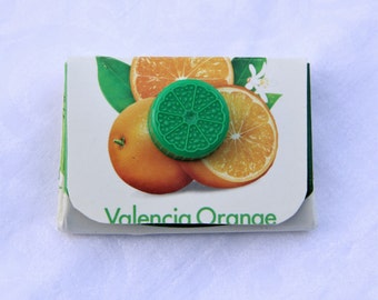 Carton Wallet - Florida Natural Orange Juice - Upcycled - Coin Pouch Business Cards Coupons