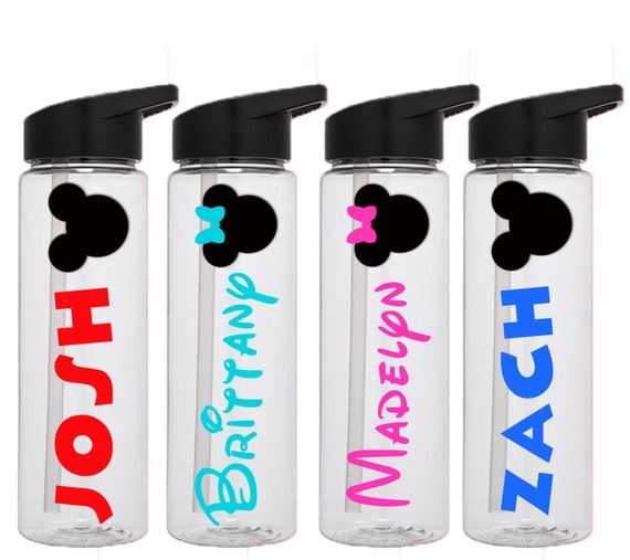 Personalized Disney Water Bottle Disney 24 oz Tumbler Skinny