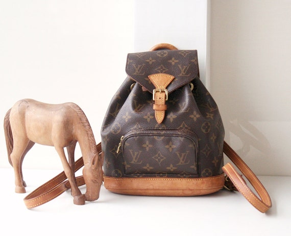 lv monogram backpack mens