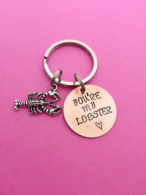 You're my lobster lobster keychain couples gift friends