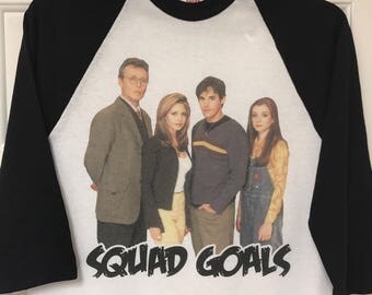 Buffy the Vampire Slayer Inspired Raglan T-Shirt