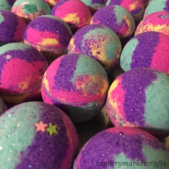 Fairy Dust Bath Bombs Bath Vegan Bath Bomb Natural Bath Fizzy