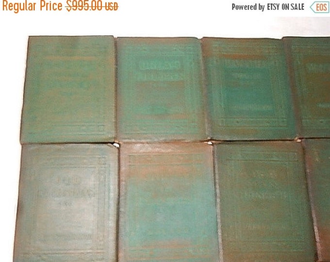 Storewide 25% Off SALE Antique (1916-1924) Collectable Embossed Children's Books 'Little Leather Library' of New York, Featuring 28 Assorted