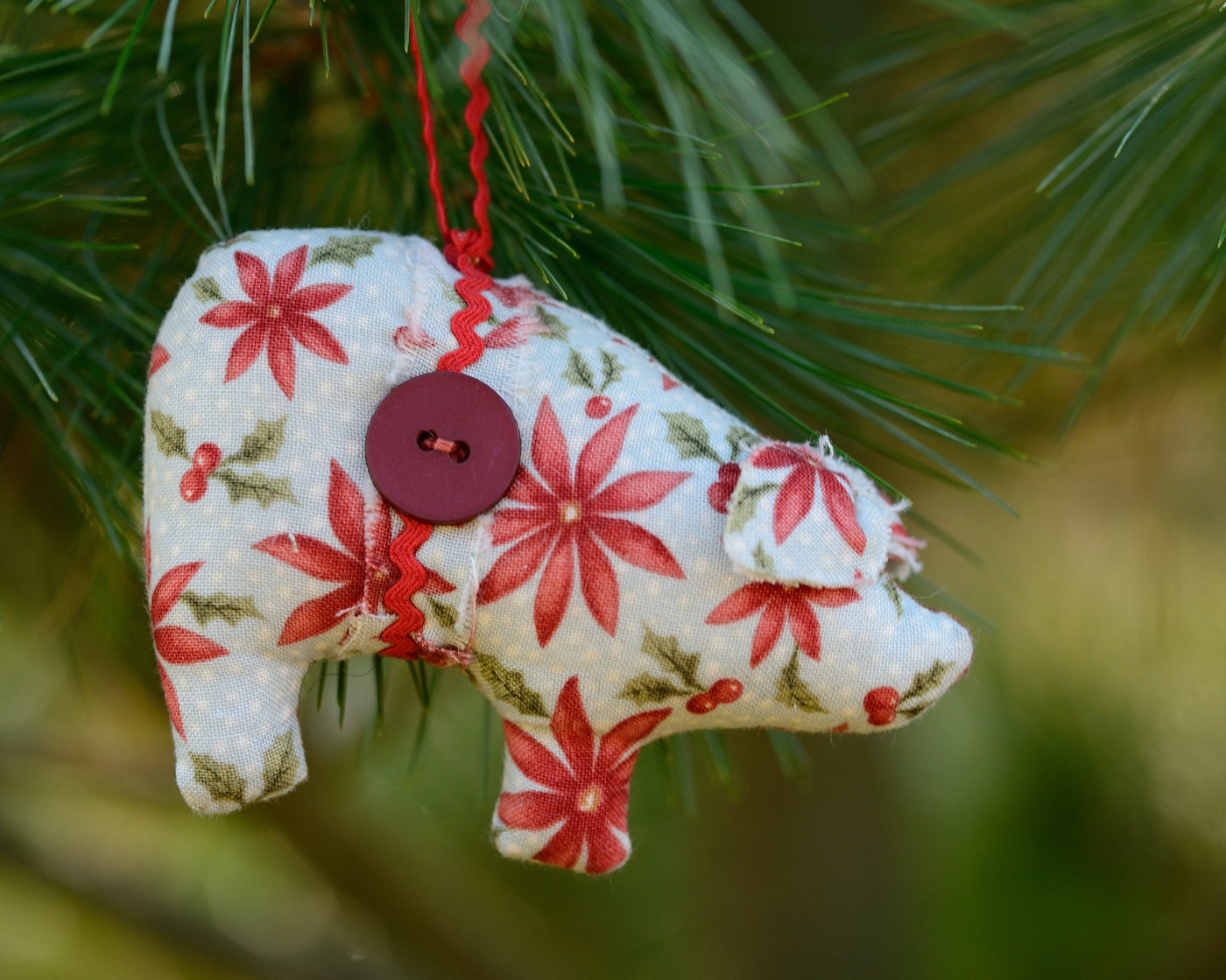 christmas ornament tree ornament pig decor animal ornament christmas ornament tree ornament pig decor animal ornament