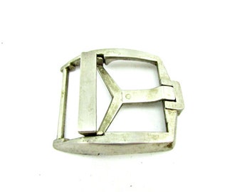 Vintage brass belt buckle 70's