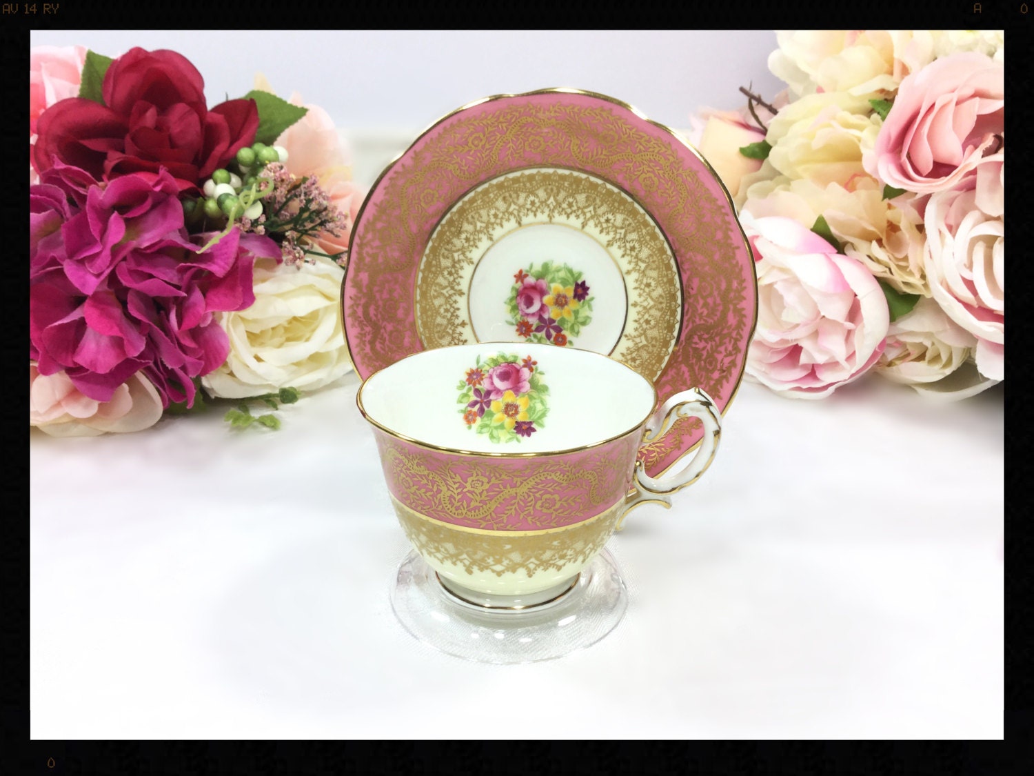 plastic tea cup and saucer set