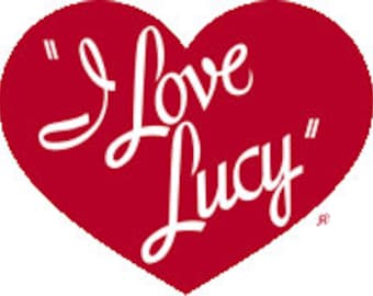 Download I love lucy heart | Etsy