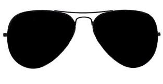 SVG aviator sunglasses aviator sunglasses cut file