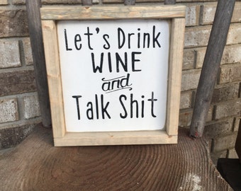 Rustic Wine Signs 9