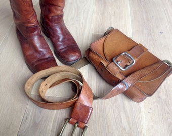 Real vintage leather variety.