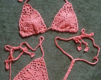 Crochet bikini top | Etsy