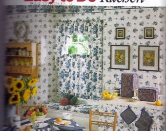 Easy to do Kitchen - Cuisine facile à faire - Butterick no 6676