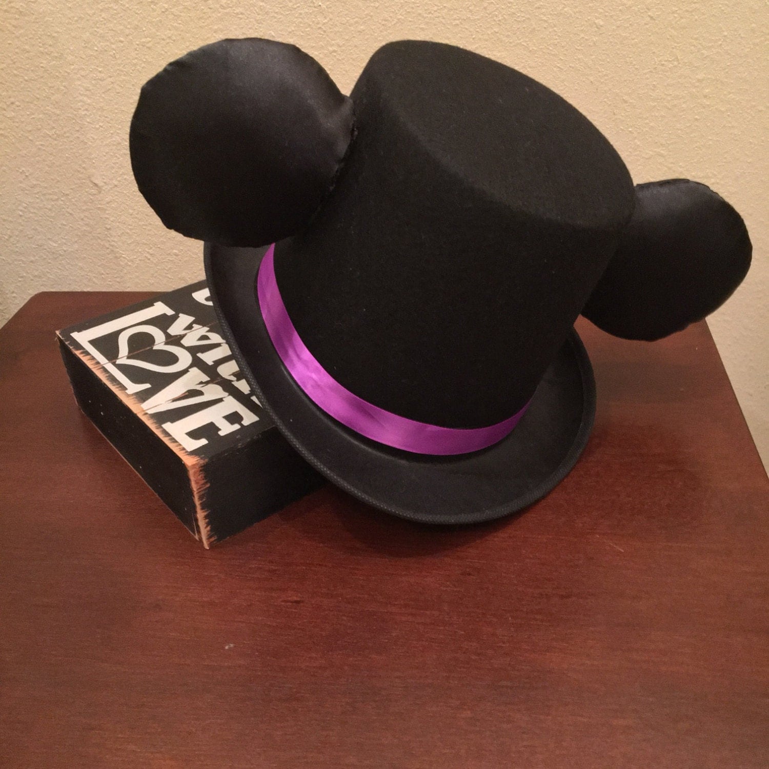 Mickey Mouse Inspired Groom Top Hat