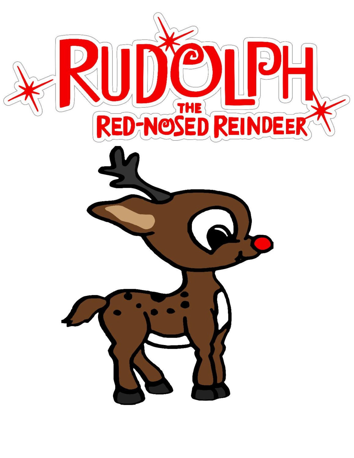 Rudolph SVG Instant Download