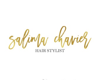 Hair stylist logo | Etsy