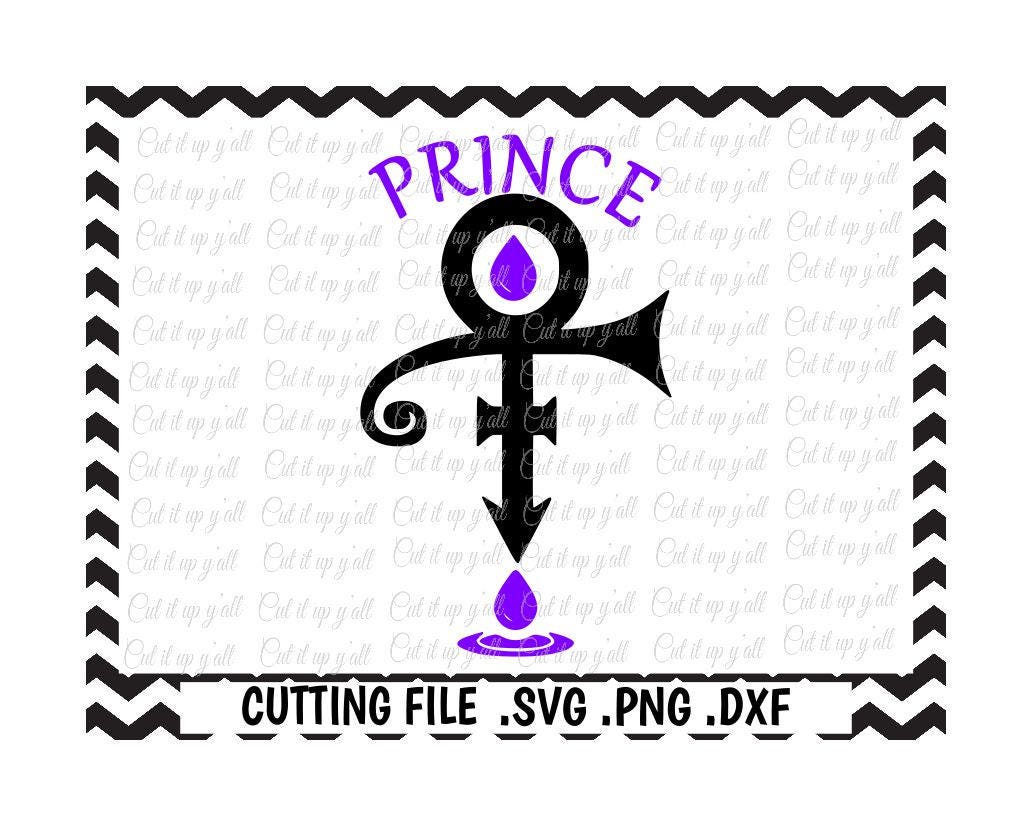 Download Prince Symbol, Svg-Png-Dxf-Fcm, Cut Files For Silhouette ...