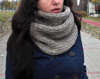 infinity scarf hand knit scarf knit scarf winter scarf knit infinity scarf