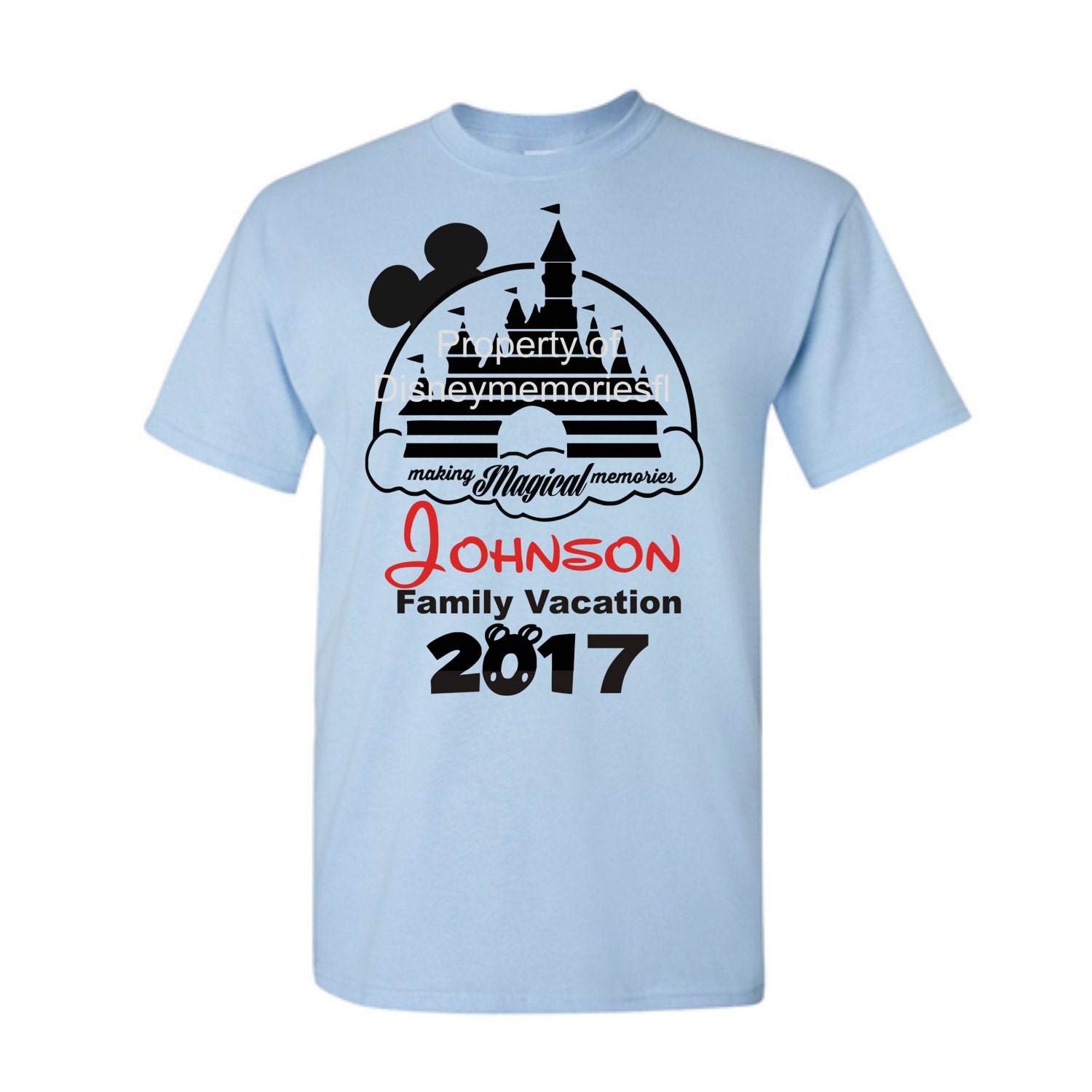 custom family disney shirts