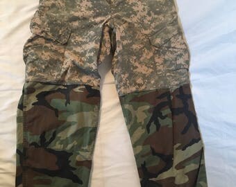 Airforce Army Split Camo Pants