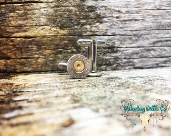 30-06 Cufflinks - Bullet Cufflink - Country Groomsmen Gifts - Bachelor Party Favor - Nickel Winchester Ammo - Fathers Day Gifts - Mens Gifts