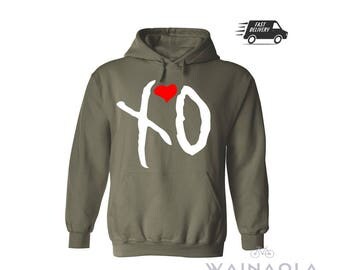 The Weeknd XO Hoodie, The Weeknd Shirt, Starboy Shirts, The Weeknd Clothing, Starboy Weeknd Hoodie, The Weeknd Hoodie, XO Hoodie