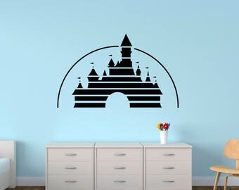 Disney castle wall decal | Etsy