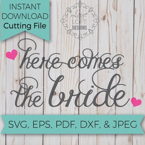 Download Wedding Svg Bride Svg SVG SVG Files Svg Cutting Files