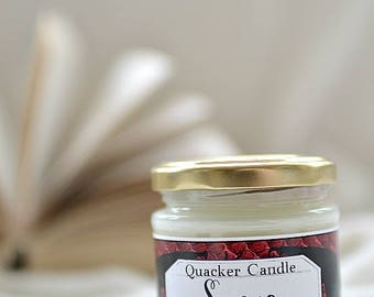Smaug -soy candle inspired by book, soy candles, book candles, hobbit, bookish candles, literary candles, gift, bookworm, books, dragon