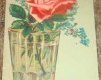 Nice Piece Of Victorian Scrap (Rose)