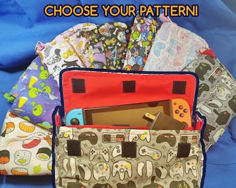 CHOOSE YOUR PATTERN Nintendo Switch Carrying Case - Made to Order